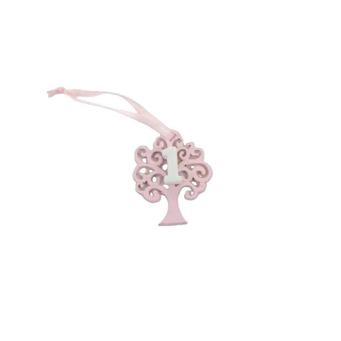 APPENDINO ALBERO 4X4 CM. LEGNO ROSA GESSETTO